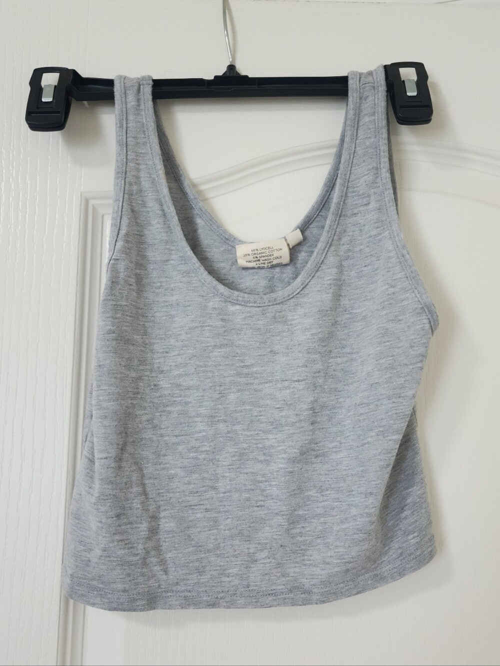 Miakoda Cropped Cotton & Lyocell Tank Top
